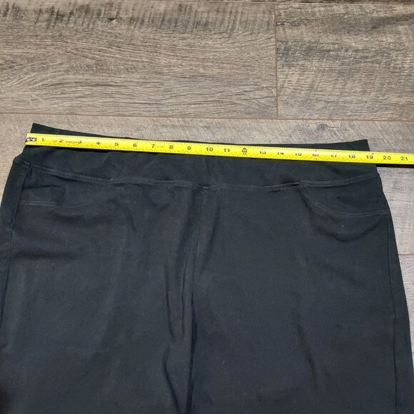 Pant Suite Drapers & Damons Black Button Shacket Size 1X Multi Colored Buttons - Picture 14 of 16